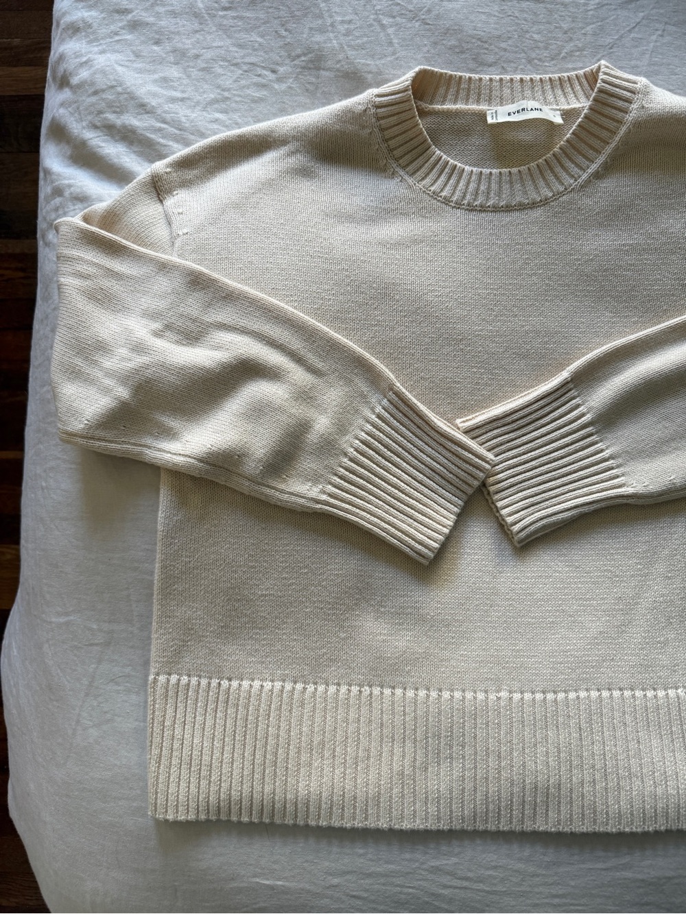 Everlane Boxy Sweater (Canvas) - Picture 6 of 6